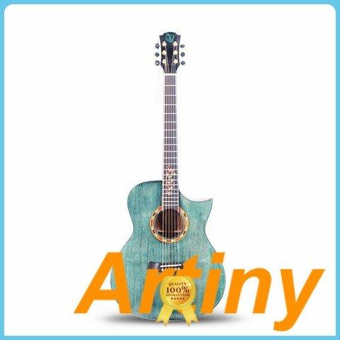 Hot acoustic guitar brands solid top best acoustic guitar burst Artiny