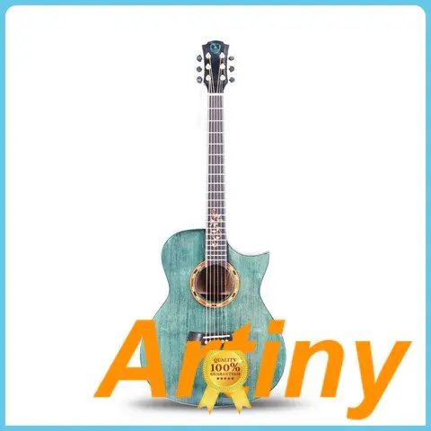 Hot acoustic guitar brands solid top best acoustic guitar burst Artiny