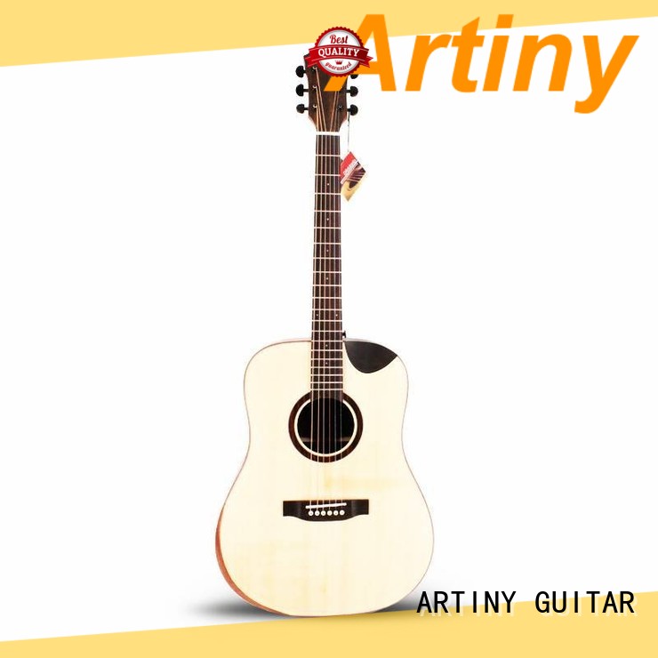 Artiny left handed acoustic guitar manufacturer for teenager