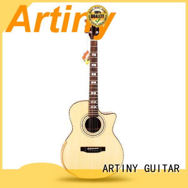 black acoustic Artiny Brand best acoustic guitar