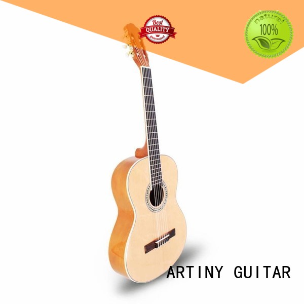 Qteguitar 39 inch classic spruce top QCG15