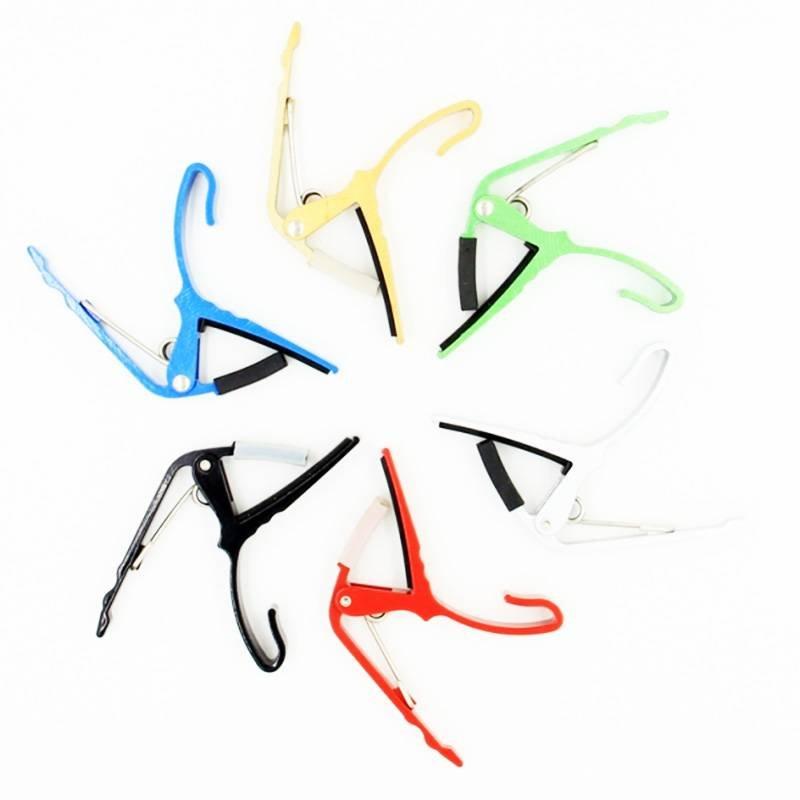 artiny cheap guitar capo difference colors for Acoustic and Electric Guitars Also for Ukulele, Banjo and Mandolin
