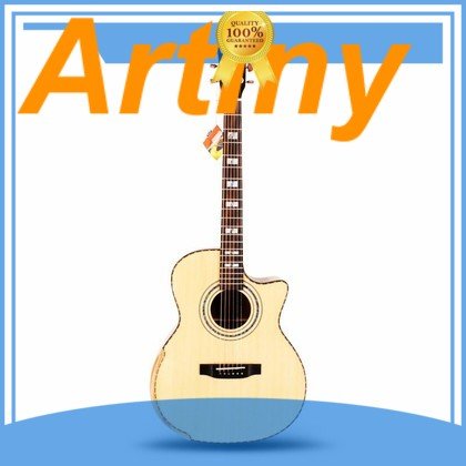 Quality acoustic guitar brands Artiny Brand bronze best acoustic guitar