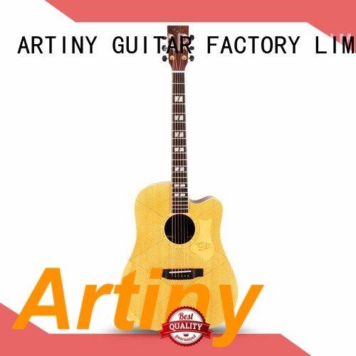 Artiny Brand 41 inch white gloss finish best acoustic guitar