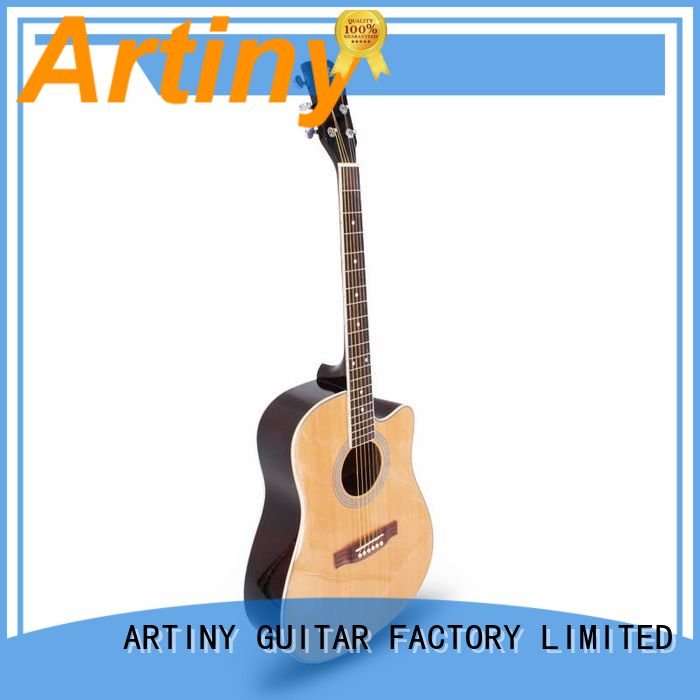 acoustic guitar brands bronze instrument frets gloss finish Artiny