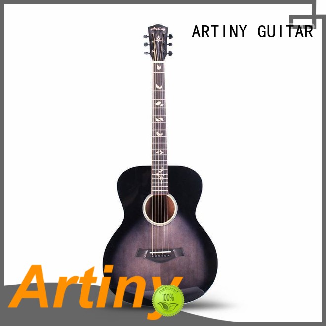 artiny 40 inch folk custom acoustic guitars QAG075 acoustic guitar dealer