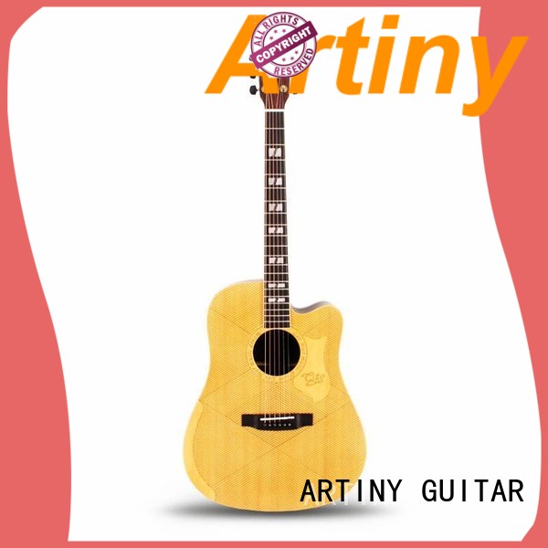 Artiny 40inch left handed acoustic guitar customized for man