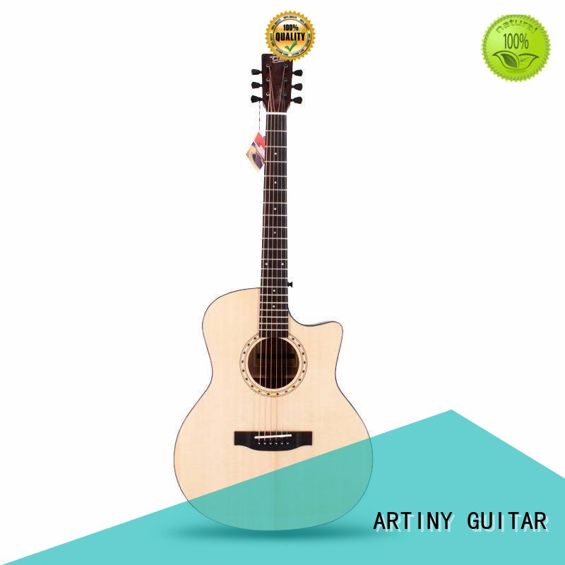 black acoustic guitar 36inch for teen Artiny