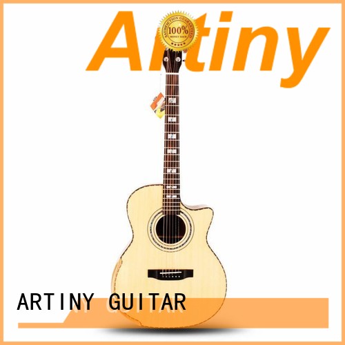 Artiny folk buy acoustic guitar from China for adults