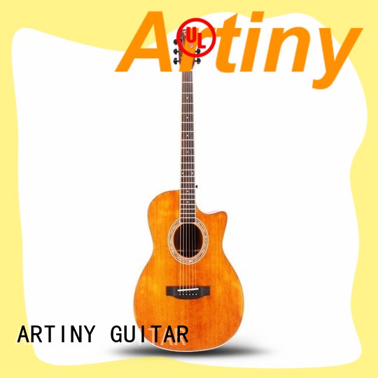 Artiny white acoustic guitar directly sale for man