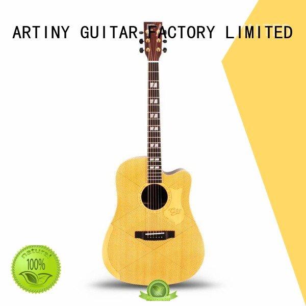 Hot acoustic guitar brands black 36 inch 40 inch Artiny Brand