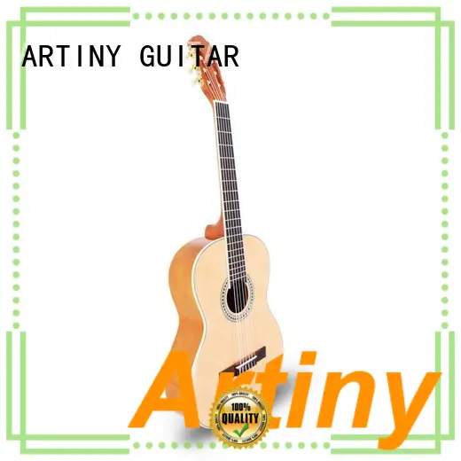 Artiny spruce spanish classical guitar personalized for kids