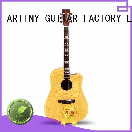 Quality acoustic guitar brands Artiny Brand white best acoustic guitar