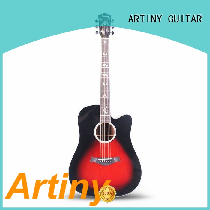 Artiny Brand white artiny best acoustic guitar black factory