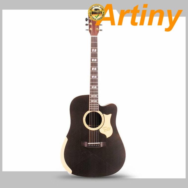 Artiny best acoustic guitar linden white electric instrument