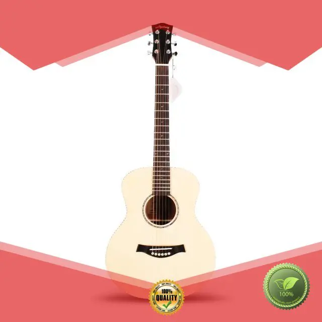 Custom best acoustic guitar linden frets 36 inch Artiny