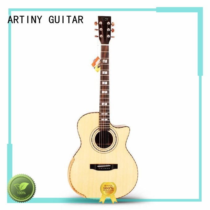 Artiny engrave affordable acoustic guitars dealer for teenager