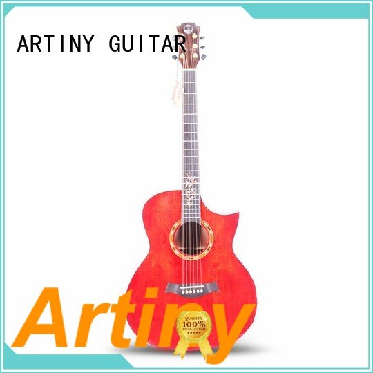 gloss finish Artiny acoustic guitar brands