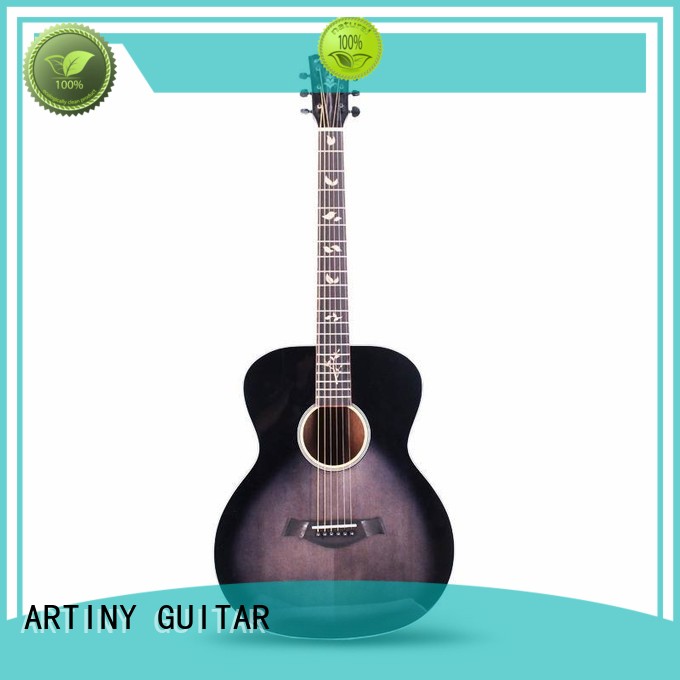 Artiny finish acoustic guitar shop for man