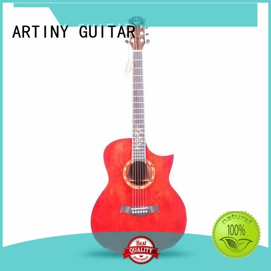 Artiny gloss custom acoustic guitars manufacturer for teen