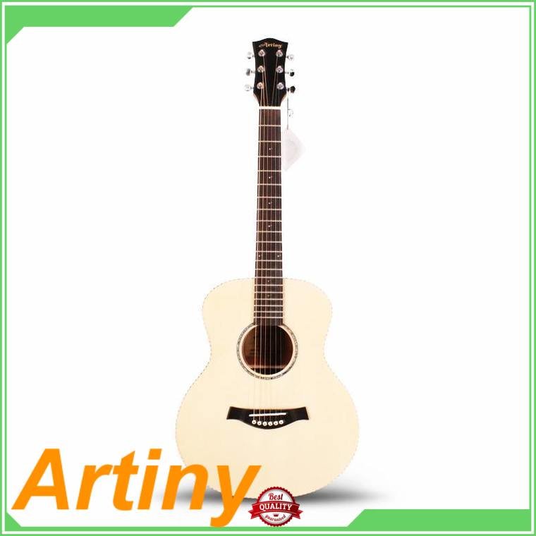 instrument linden white best acoustic guitar Artiny