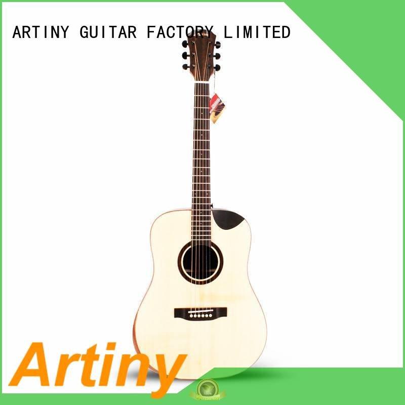 acoustic guitar brands solid top armrest instrument Artiny