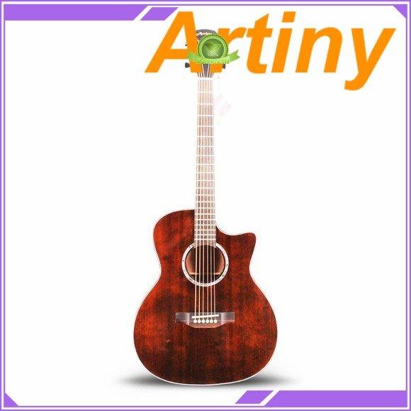 acoustic guitar brands 40 inch black solid top guitar