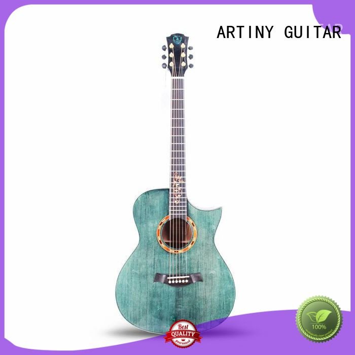 body artiny burst folk Artiny best acoustic guitar