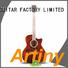 Quality acoustic guitar brands Artiny Brand black best acoustic guitar