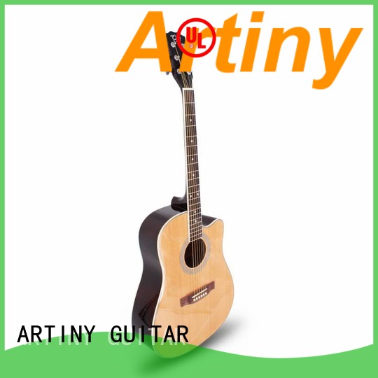 Qteguitar  41 inch linden acoustic guitar QAG23A