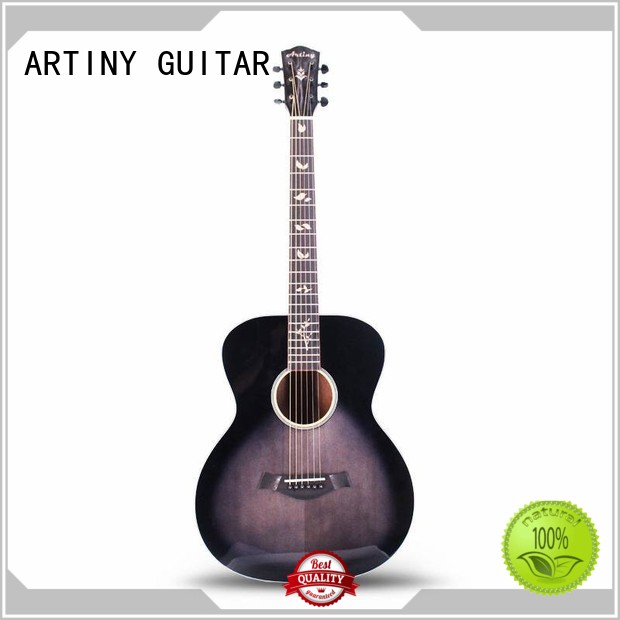 Artiny Brand instrument solid top gloss finish acoustic guitar brands