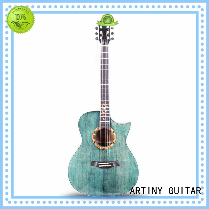 Artiny Brand acoustic 36 inch custom acoustic guitar brands