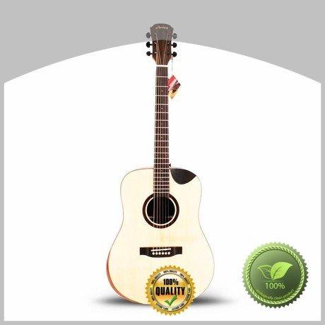 40 inch folk solid top white Artiny acoustic guitar brands