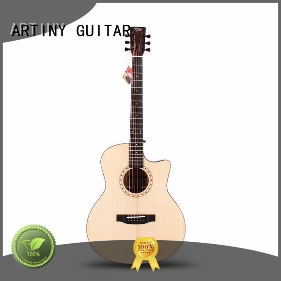 Artiny qteguitar acoustic guitar online factory price for adults