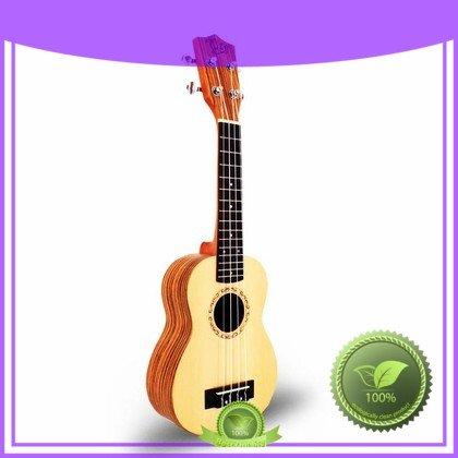OEM cheap soprano ukulele saprano zebrawood pineapple ukulele