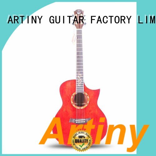 Artiny Brand engrave bronze best acoustic guitar 41 inch 40 inch