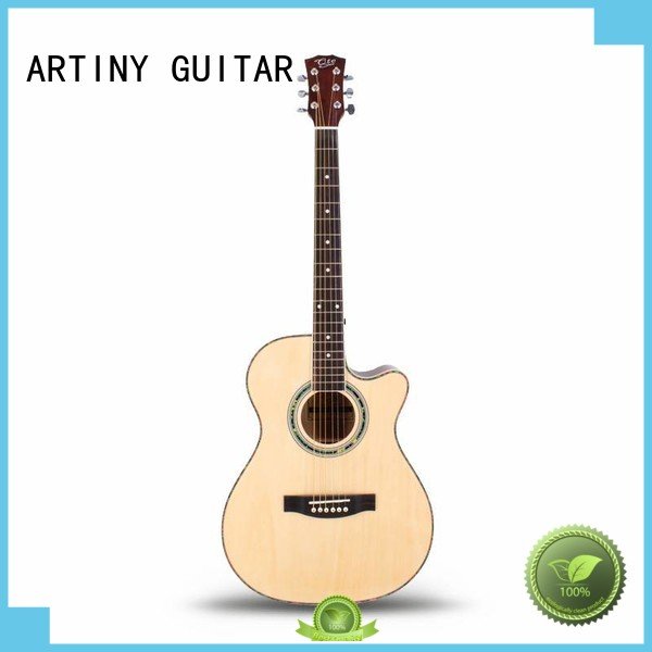 Artiny Brand body acoustic guitar brands linden frets