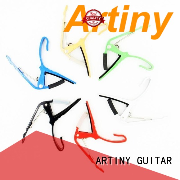 artiny cheap guitar capo difference colors for Acoustic and Electric Guitars Also for Ukulele, Banjo and Mandolin