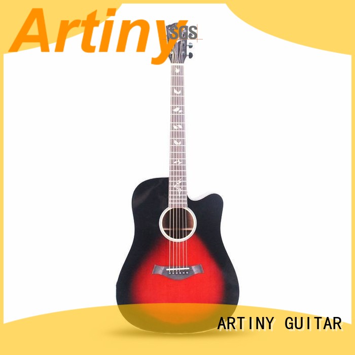 Artiny left handed acoustic guitar directly sale for teenager