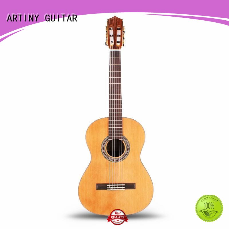 Qteguitar 39 inch classical guitar AC-01