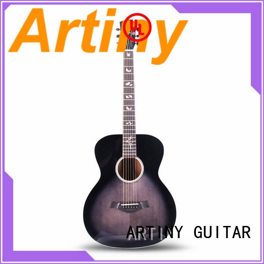 artiny 40 inch folk custom acoustic guitars QAG075 acoustic guitar dealer