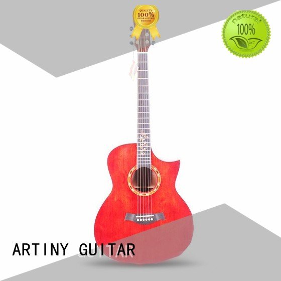 Artiny gloss finish best acoustic guitar electric folk