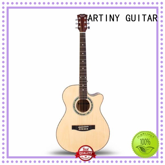 Artiny finish best acoustic guitar manufacturer for teen