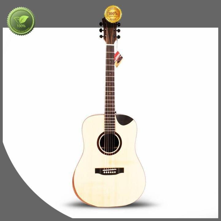 Artiny best acoustic guitar acoustic white 40 inch engrave