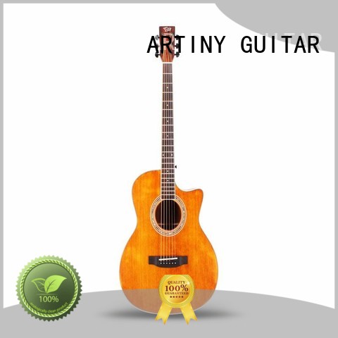 finish black acoustic guitar customized for woman