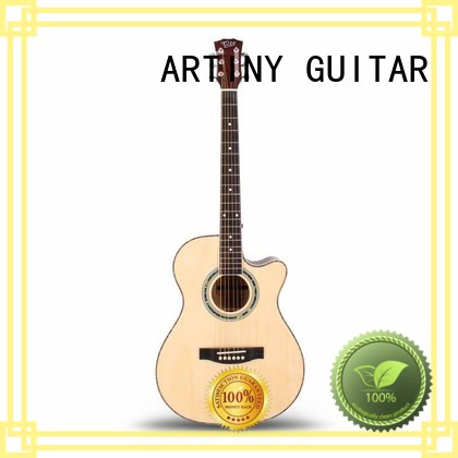 solid top best acoustic guitar electric Artiny company