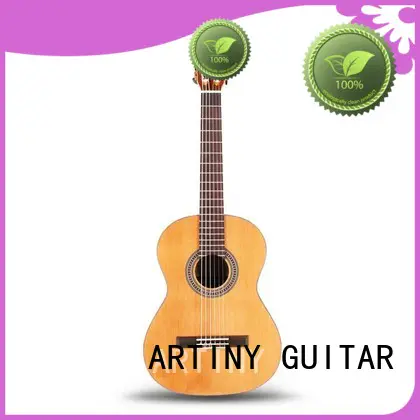 Artiny mahogany spanish classical guitar personalized for concert