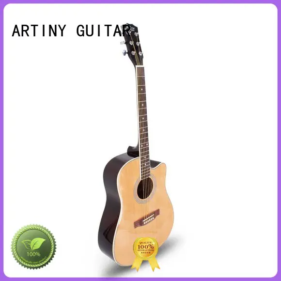 electric best acoustic guitar linden gloss finish Artiny company