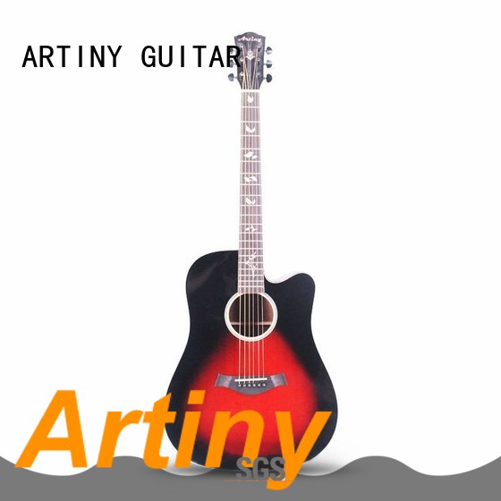 Artiny 36inch left handed acoustic guitar directly sale for adults