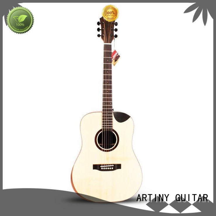 Wholesale gloss finish acoustic guitar brands body Artiny Brand